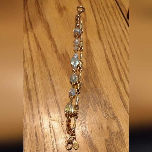 Kirks Folly crystal and gold new bracelet - Picture 8 of 16